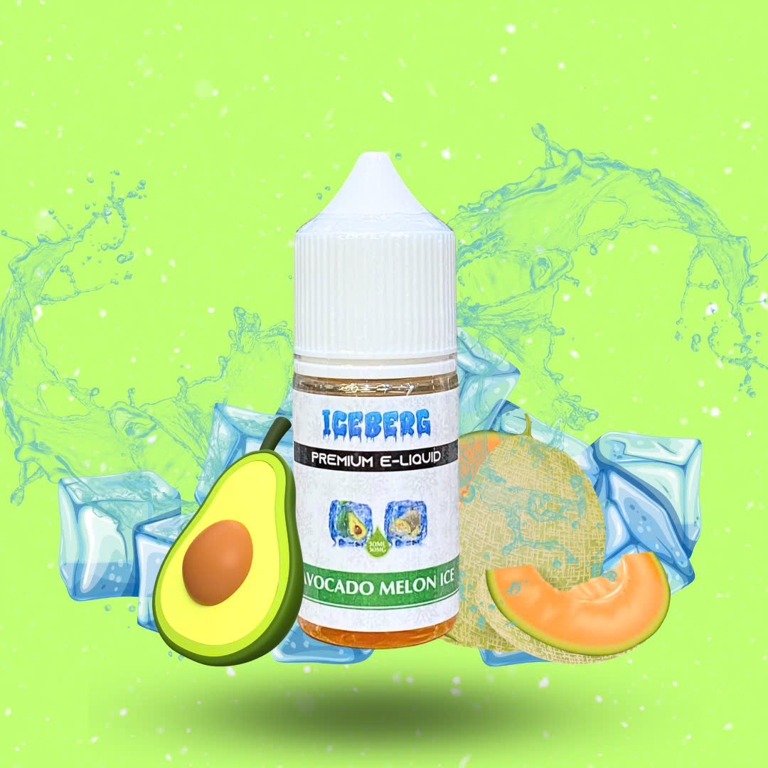 Ice Berg - Avacado Melon 50MG ( Bơ Dưa Gang ) 