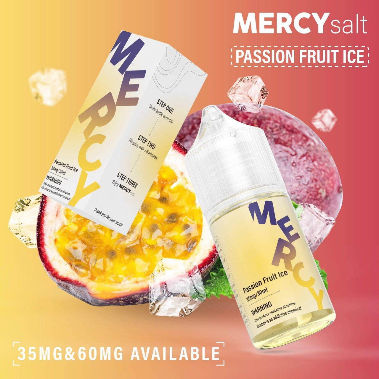 Mercy salt Passion Fruit ice (Chanh leo lạnh)