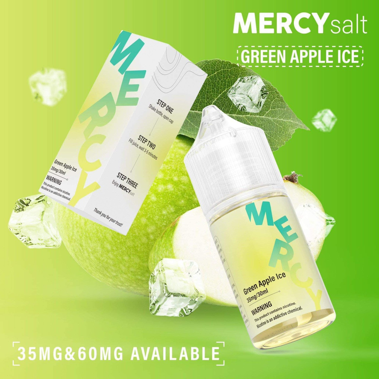  Mercy salt Green Apple ice (Táo xanh lạnh)