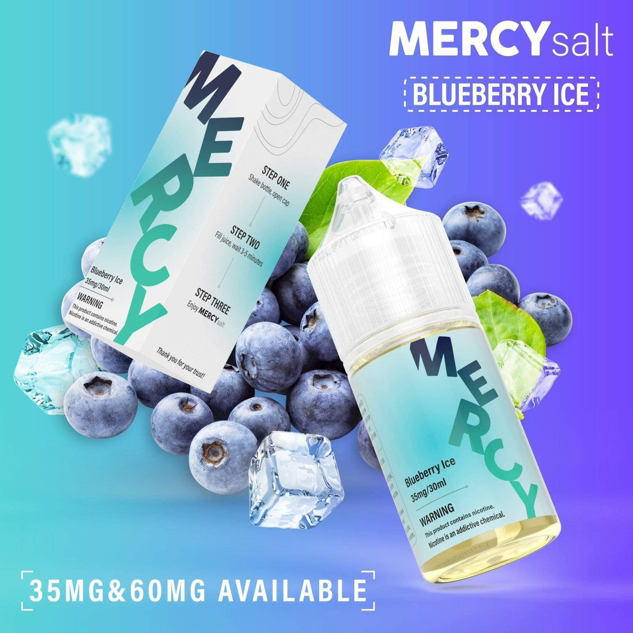  Mercy salt Blueberry ice (Việt quất lạnh)