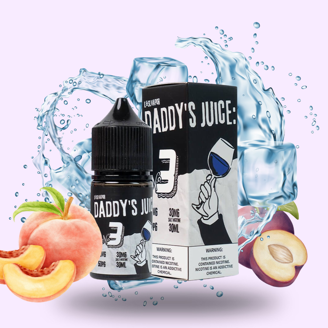 Daddy Juice -No.3 Peach Plum ( Mận Đào )