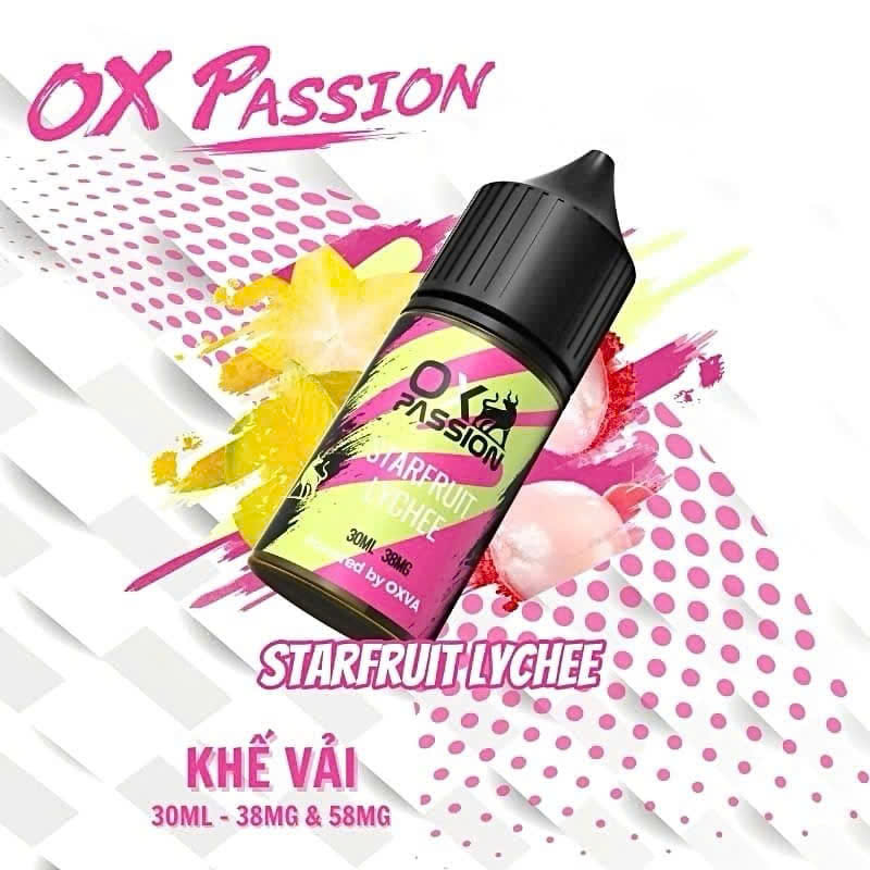 Oxva Passion - Starfruit Lychee ( Khế Vải )