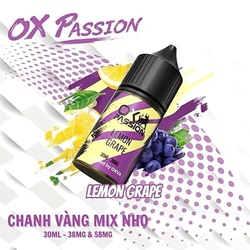 Oxva Passion - Lemon Grape ( Nho Chanh )