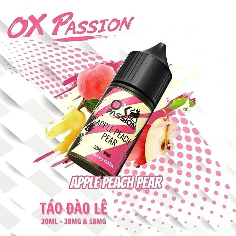 Oxva Passion - Apple Peach Pear ( Táo Đào Lê )