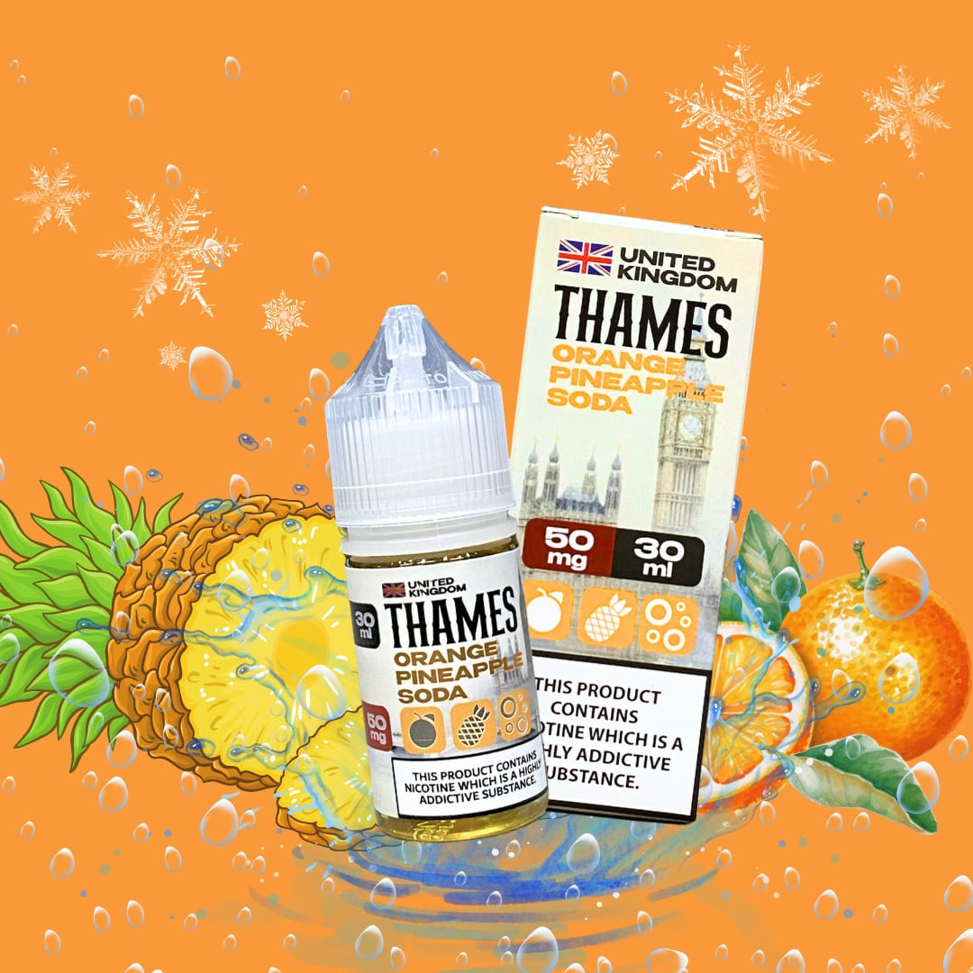 Thames - Orange Pineapple Soda ( Soda Dứa Cam ) 