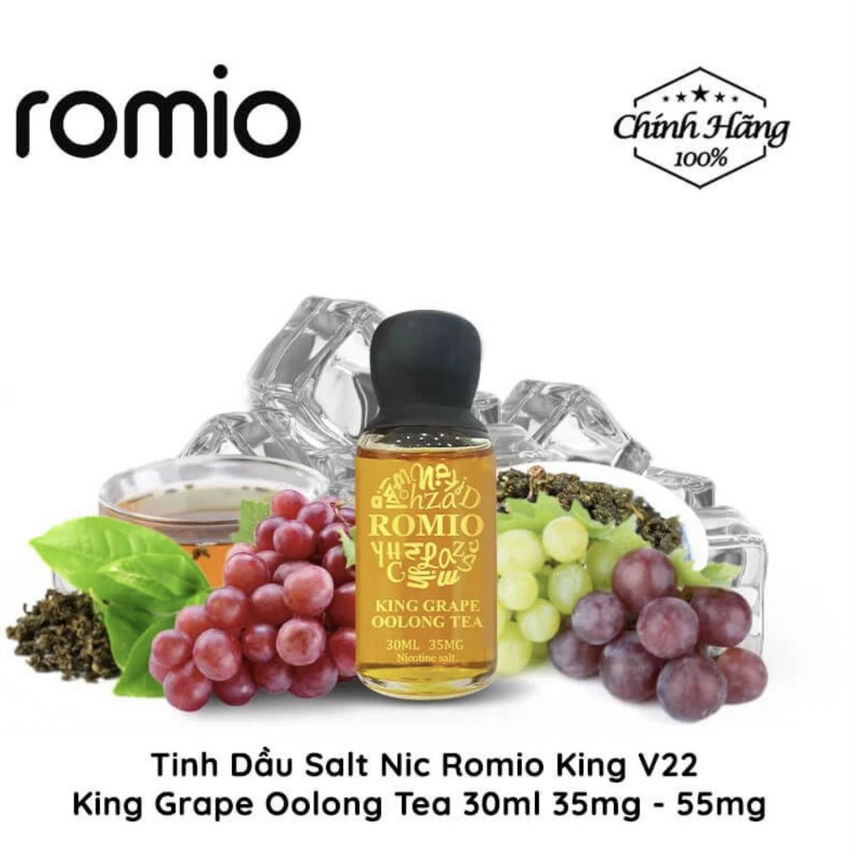 Romio V22 King - Grape Oolong Tea ( Trà Nho Ô long )